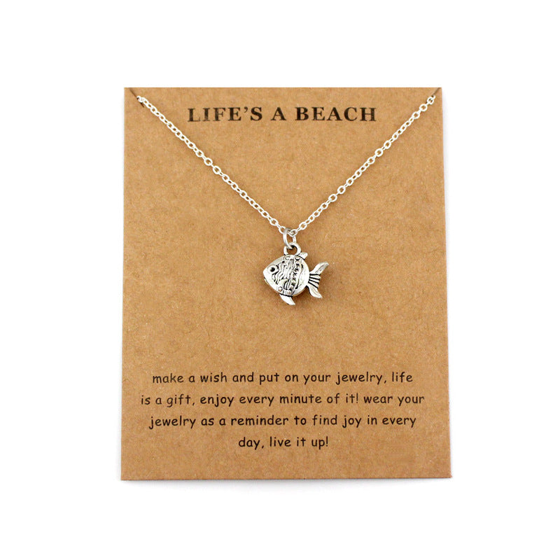 Veile Studios Lucky Fortune Wish Pendant Necklaces