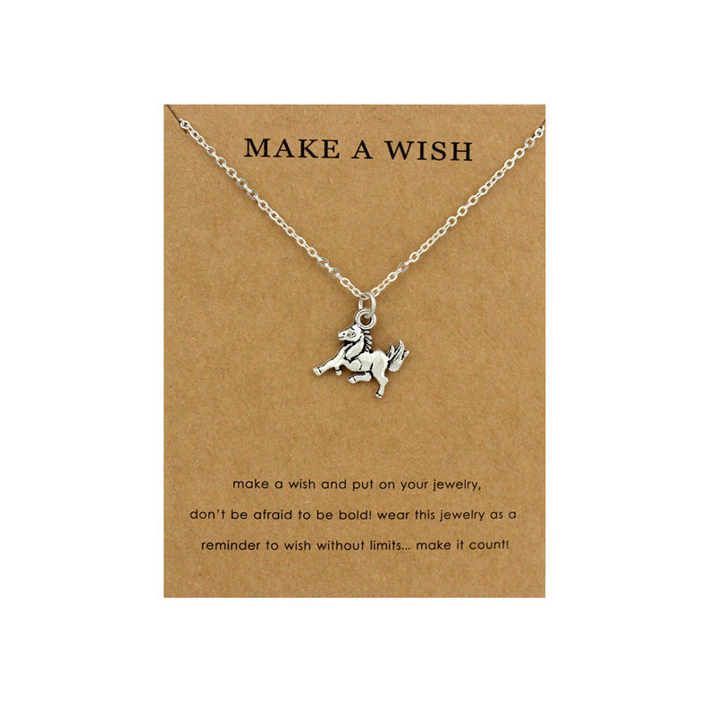 Veile Studios Lucky Fortune Wish Pendant Necklaces