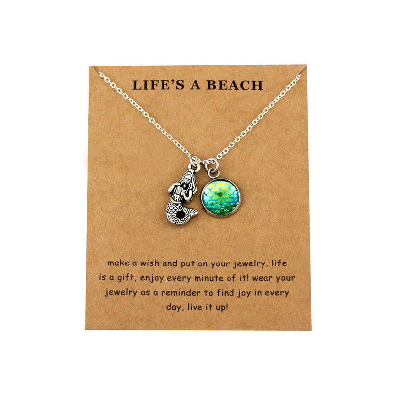 Veile Studios Lucky Fortune Wish Pendant Necklaces