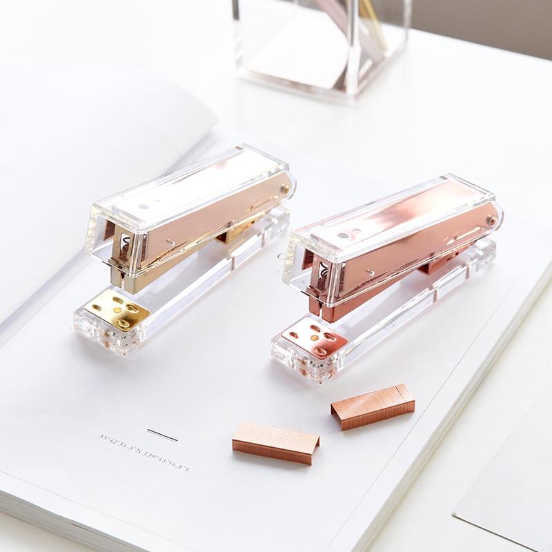 Stylish Lustre Stapler Staples Office Equipment