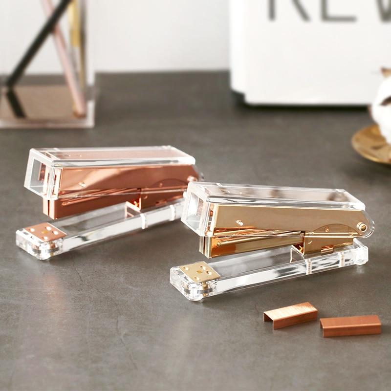 Stylish Lustre Stapler Staples Office Equipment