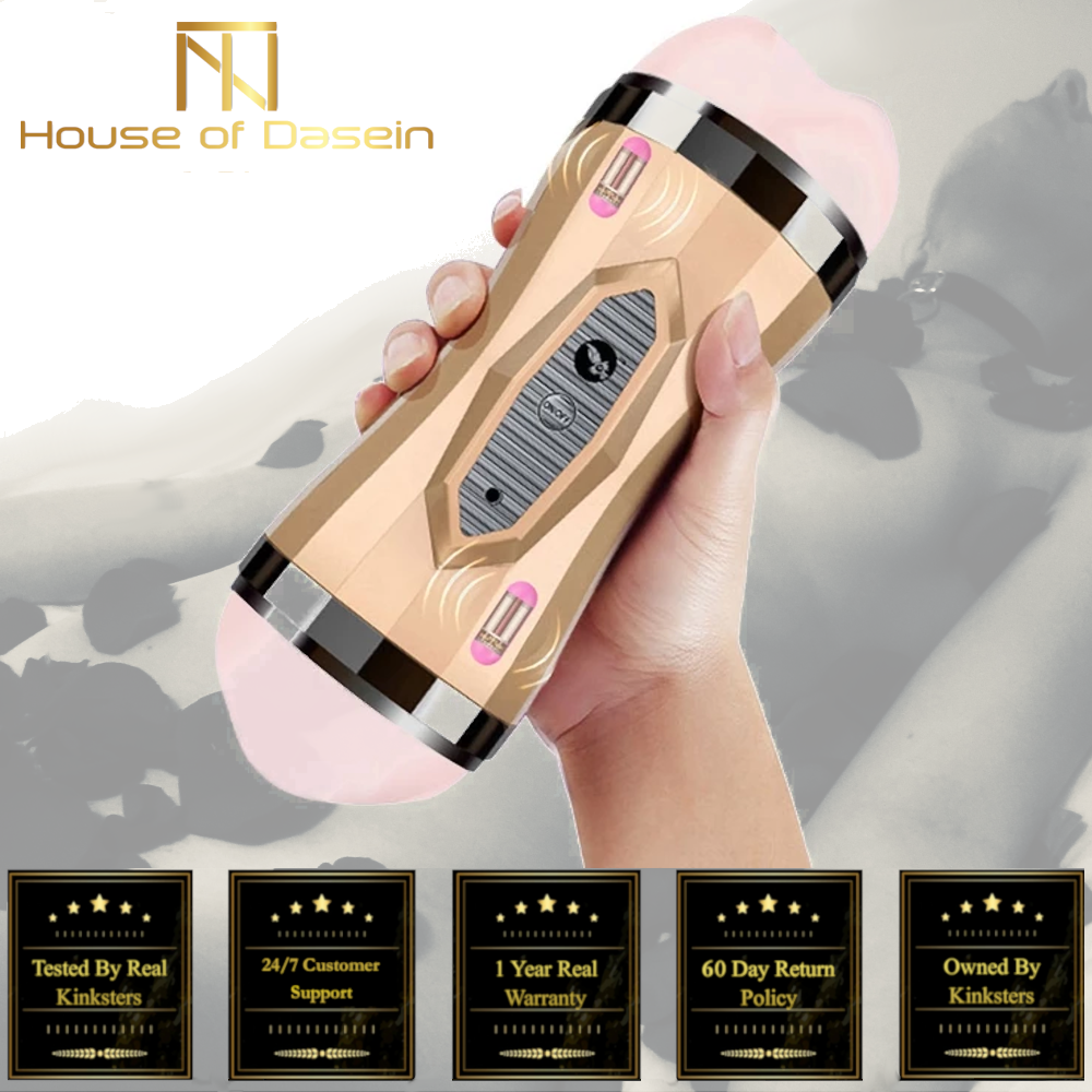 Realistic Vagina Masturbator Cup With 36 Vibration Modes