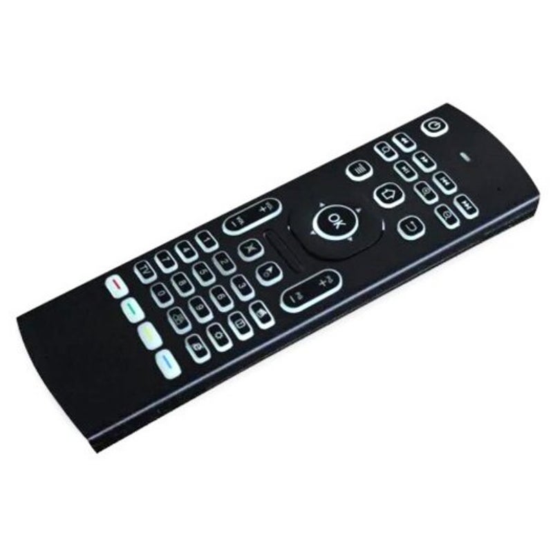 Mx3 L 2.4Ghz Wireless Air Mouse Qwerty Keyboard Black