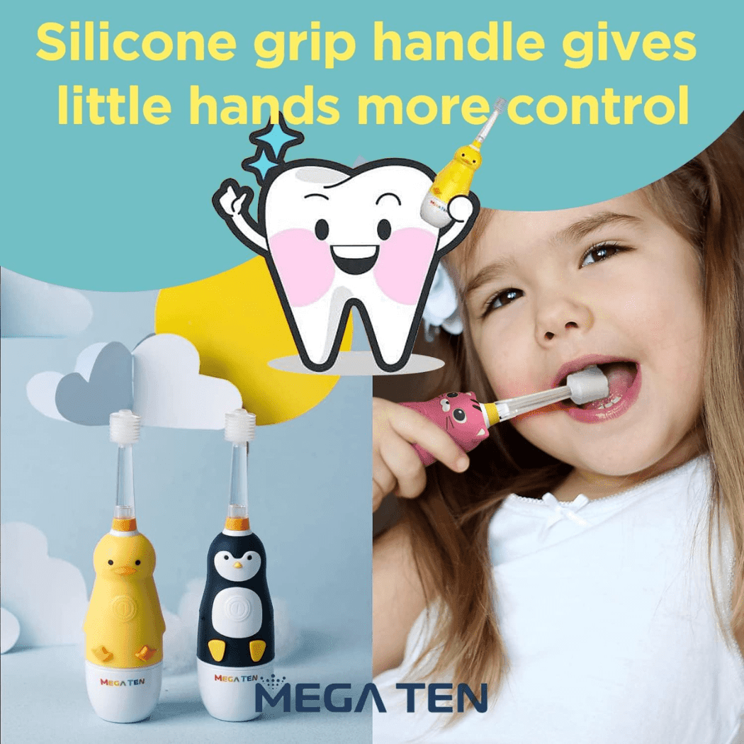 1 Sets of Sunday Afternoons 1 Sets Of Mega Ten 360 Degree Kids Electric Toothbrush With Led Light 4 Yrs Monkey