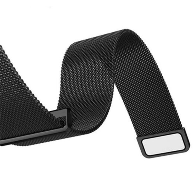 Veile Studios Milanese Loop Stainless Steel Watch Band Strap For Samsung Galaxy 46Mm Black