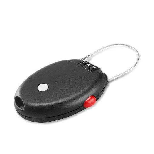 Bike Locks Mini Bicycle Helmet Anti Theft 3 Digits Combination Password Cycling Safety