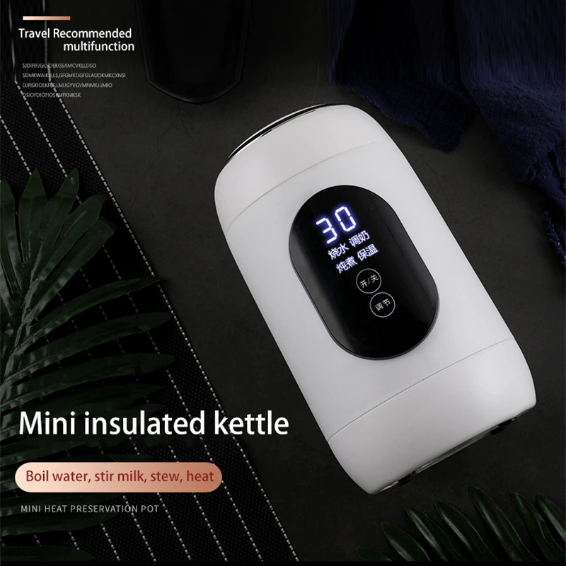 Travel Kettle Mini Electric Portable Small Constant Temperature Health Insulation Pot
