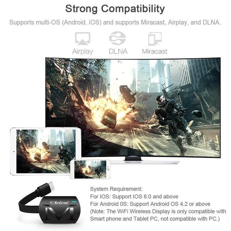Smart Tv Dongles G4 Wireless Fi Display Receiver 1080P Hd Miracast / Airplay Dlna Mirroring For Android Ios Phone Tablet