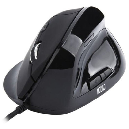 W30 Usb Wired Vertical Mouse Black