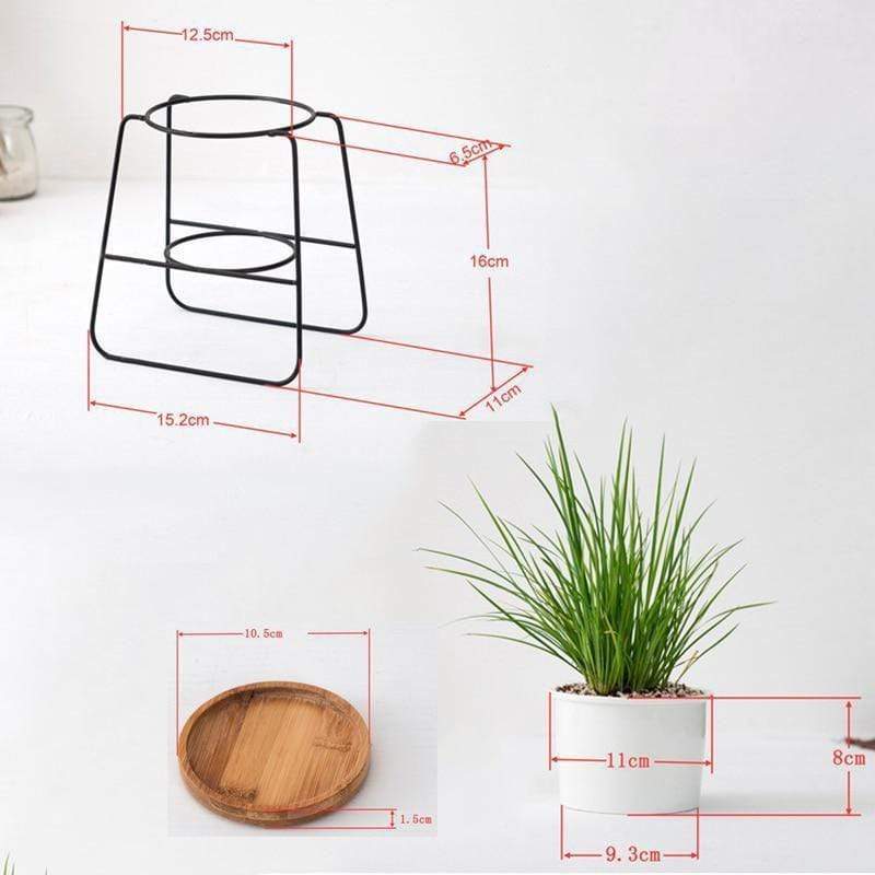 Poise Pot Indoor Little Plant Stand Decor