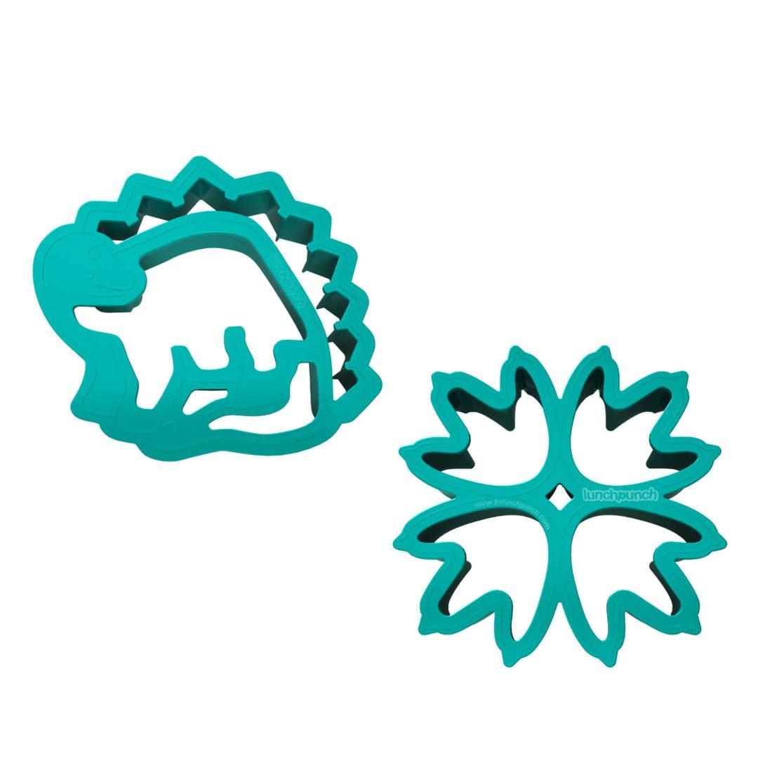 Quad Sandwich Cutter For Creating 4 Small Dinosaur Footprints