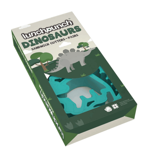 Quad Sandwich Cutter For Creating 4 Small Dinosaur Footprints