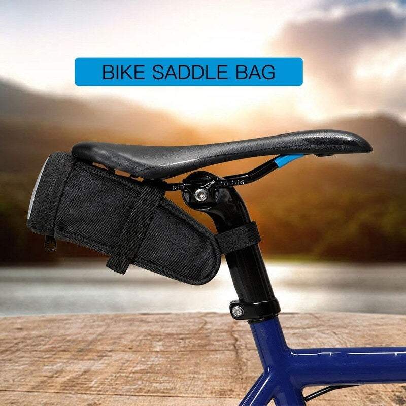Saddle Bags Panniers Mtb Road Bike Storage Seat Post Bicycle Cycling Pack