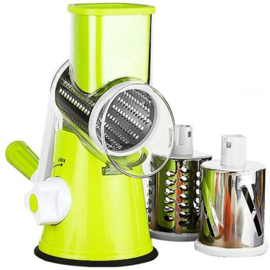 Multi Function Shredder Wholehand Roller Rotary Grater Broken Cheese Tools Green