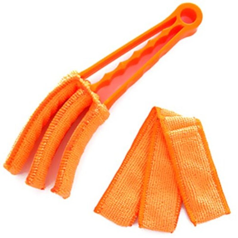 Multi Functional Blind Angle Air Conditioning Shades Cleaning Brush Blue