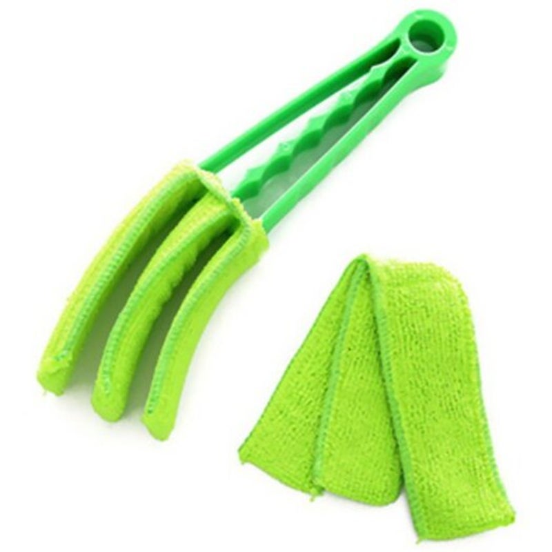 Multi Functional Blind Angle Air Conditioning Shades Cleaning Brush Blue