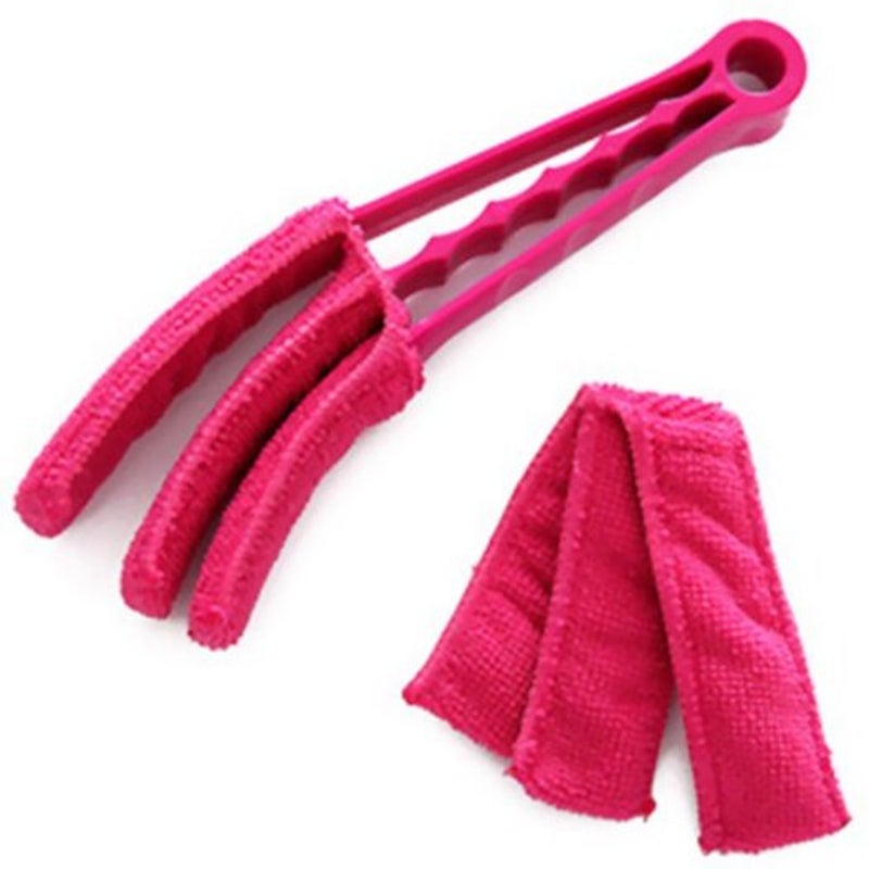 Multi Functional Blind Angle Air Conditioning Shades Cleaning Brush Blue