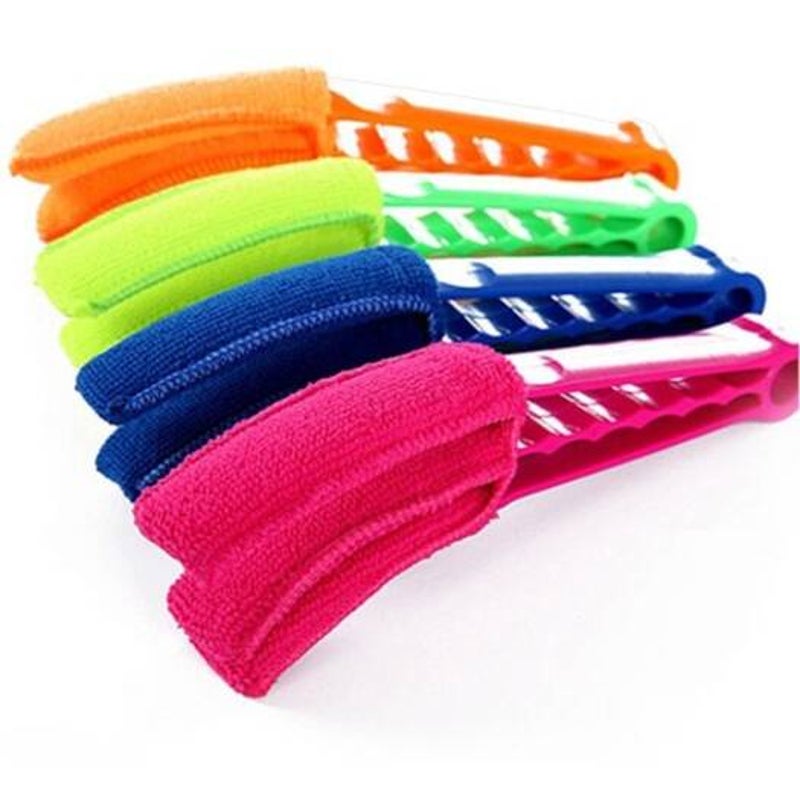 Multi Functional Blind Angle Air Conditioning Shades Cleaning Brush Blue