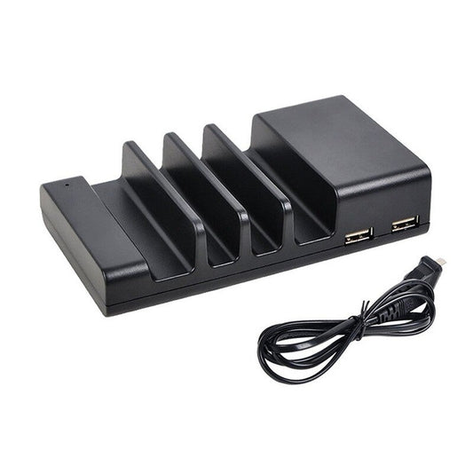 4 Port Usb Charging Station Dock Stand Holder 5V 2.4A 1A Phone Charger