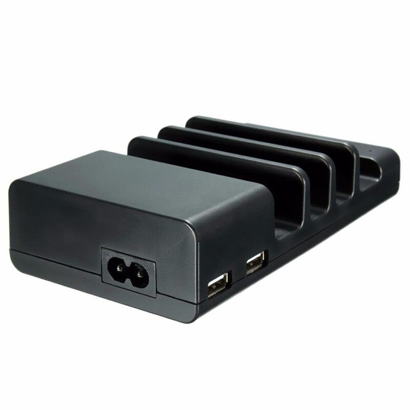 4 Port Usb Charging Station Dock Stand Holder 5V 2.4A 1A Phone Charger