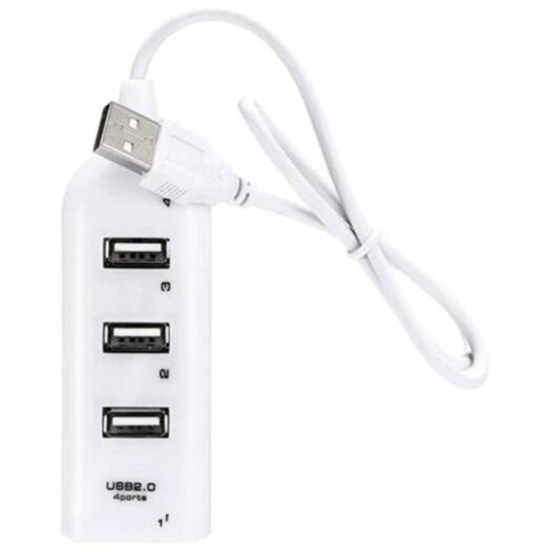 Multi Portusb Hub Desktop Charger White