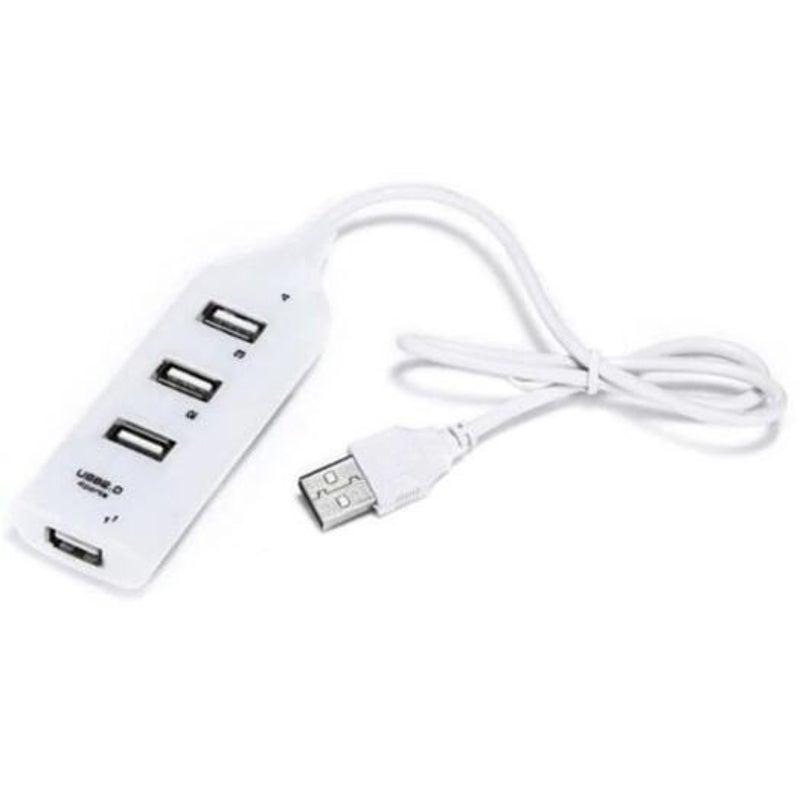 Multi Portusb Hub Desktop Charger White