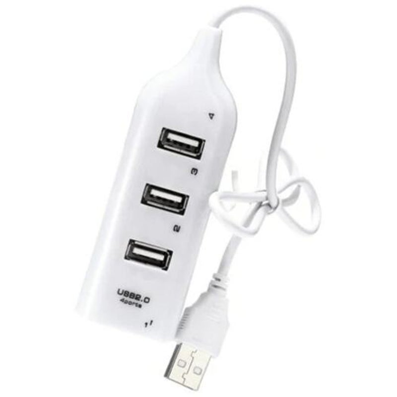 Multi Portusb Hub Desktop Charger White