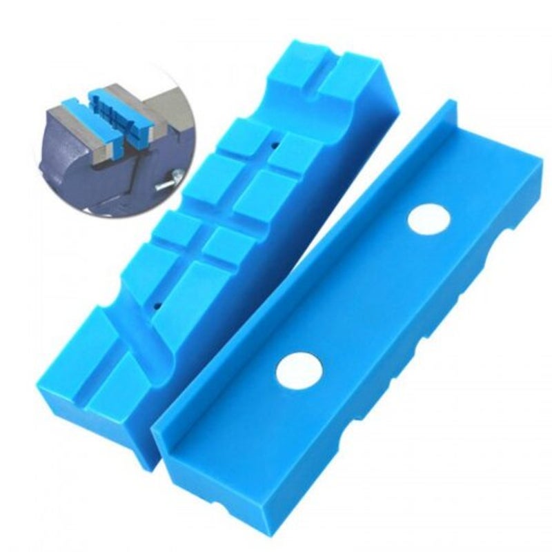 Multi Purpose Magnetic Metal Vise Protective Sleeve 2Pcs Blue