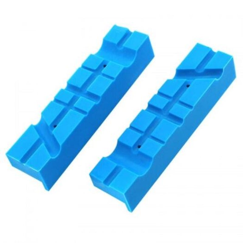 Multi Purpose Magnetic Metal Vise Protective Sleeve 2Pcs Blue