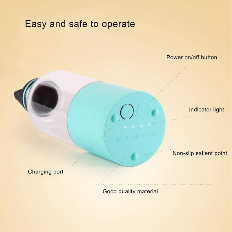 500Ml 4 Blades Usb Electric Fruit Juicer Smoothie Maker Blender Machine