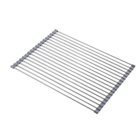 Multifunctional Foldable Kitchen Sink Rack Dish Drainer Household Pot Mat