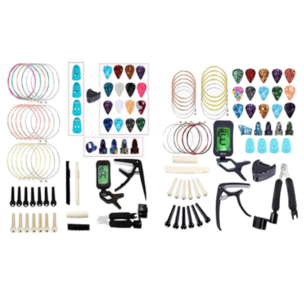Music Tools 65Pcs Or 60Pcs Big Guitar Accessories Set Beginner