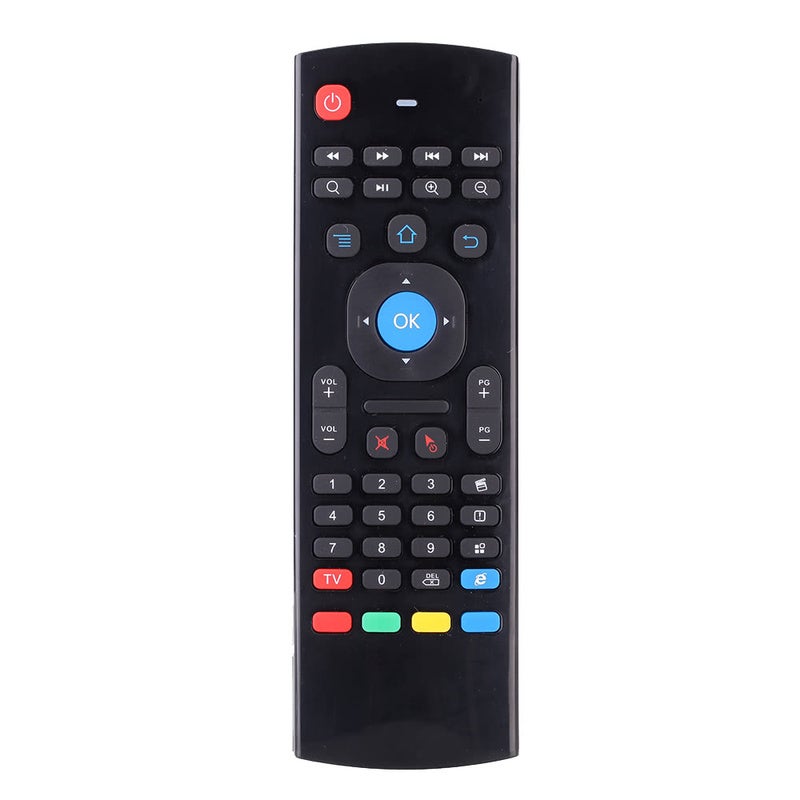 Mx3 2.4G Wireless Remote Control Keyboard Controller Air Mouse For Smart Tv Android Box Mini Pc Htpc Black