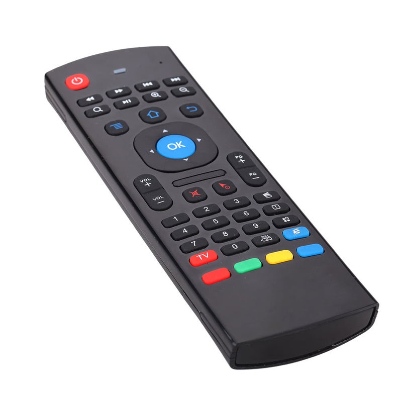 Mx3 2.4G Wireless Remote Control Keyboard Controller Air Mouse For Smart Tv Android Box Mini Pc Htpc Black