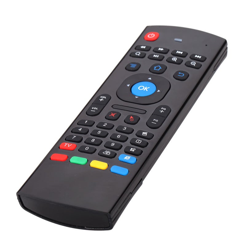 Mx3 2.4G Wireless Remote Control Keyboard Controller Air Mouse For Smart Tv Android Box Mini Pc Htpc Black