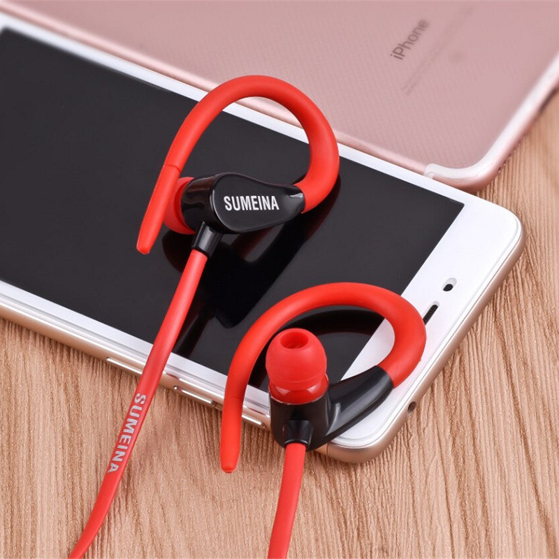 N04 In Ear With Earhook Earphones Remote Mic