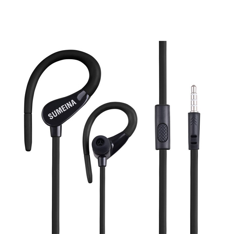 N04 In Ear With Earhook Earphones Remote Mic