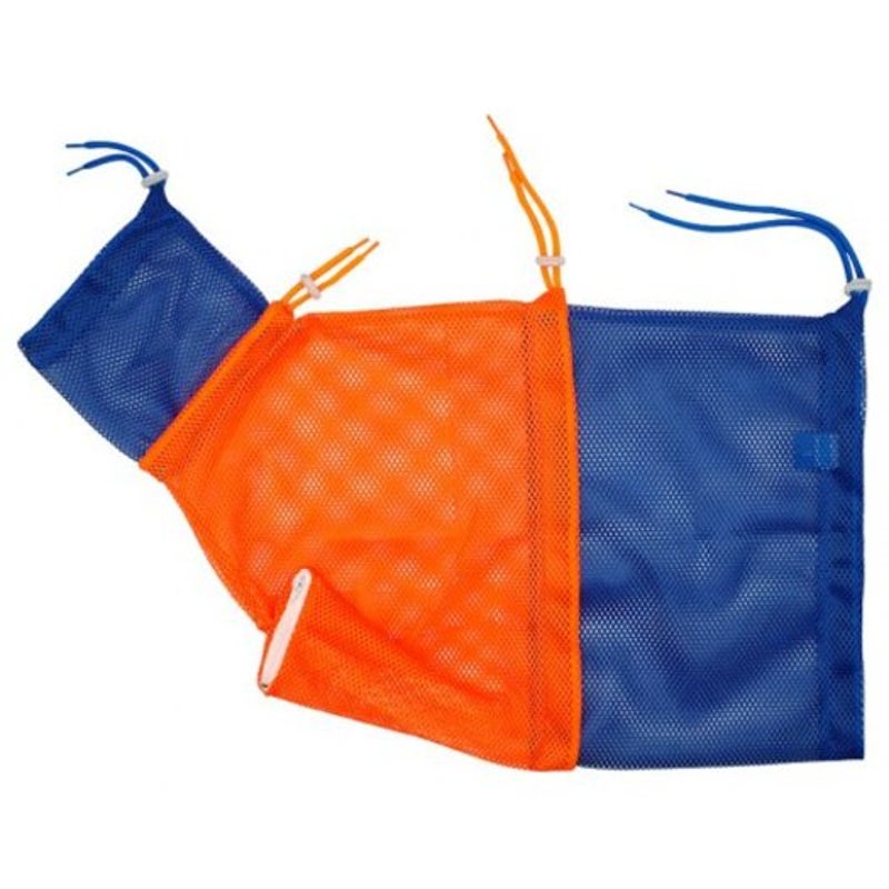 Nail Trimming Washing Bath Mesh Cat Bag Pet Grooming Orange