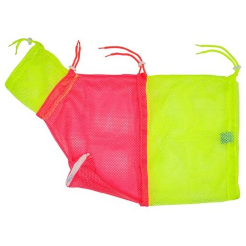 Nail Trimming Washing Bath Mesh Cat Bag Pet Grooming Orange
