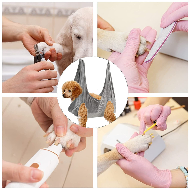 Nail Trimming Pet Grooming Hammock Small Medium Cats Dogs