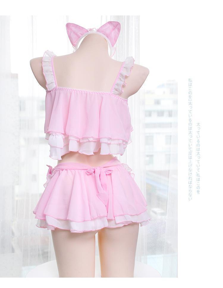 Neko Maid Lingerie Set Cosplay