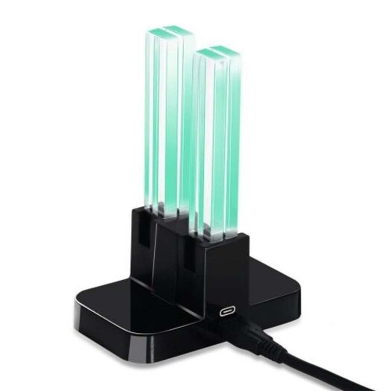 4 In 1 Led Charging Dock Station For Nintendo Switch Joy Con Controllers Black