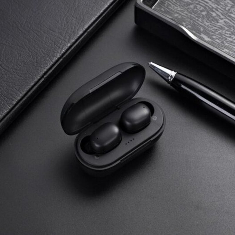 A6x Fingerprint Touch Bluetooth Earphones Hd Stereo Wireless Headphones Noise Cancelling Headset Black