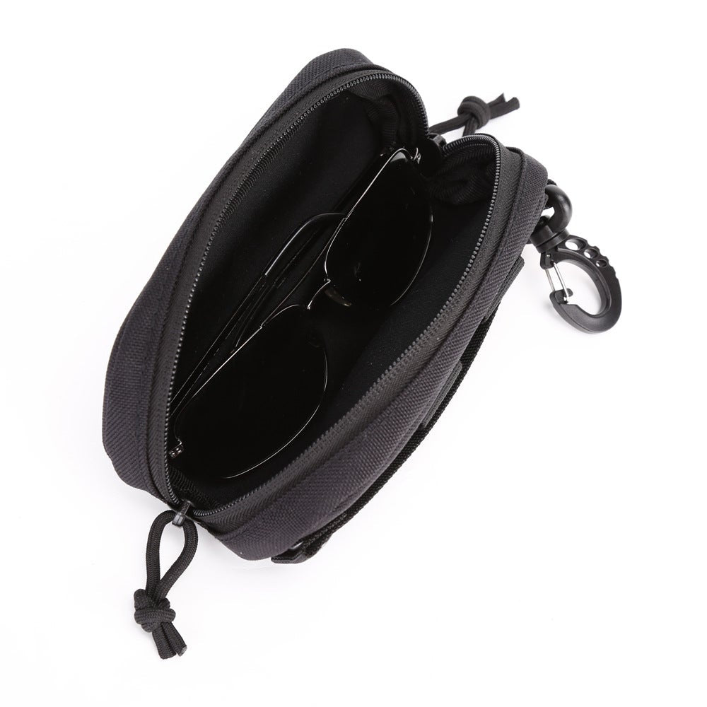 Arrived Tactical Eyeglasses Case 1000D Nylon Hard Molle Sunglasses Carrying
