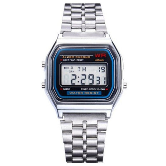 Veile Studios Design Fashion Casual Simple Stainless Steel Digital Sport Watch Warm White