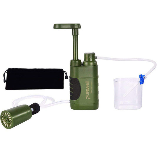 Outdoor Water Purifier Personal Safety Emergency Filter Mini 5000L Filtration Activities