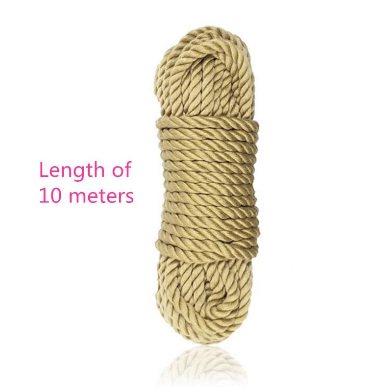 Soft Faux Jute Shibari Cotton Rope Bdsm Bondage Restraints