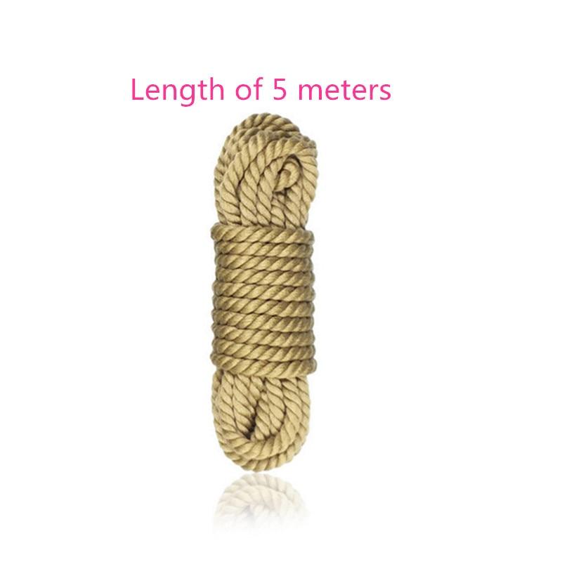 Soft Faux Jute Shibari Cotton Rope Bdsm Bondage Restraints