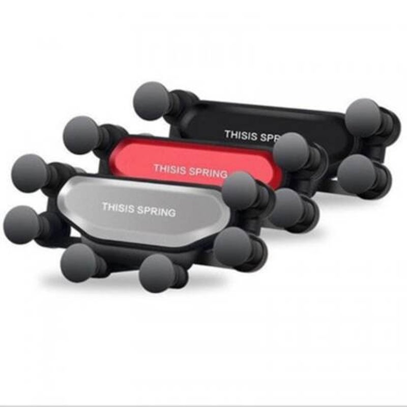 Universal Gravity Car Phone Holder Air Vent Mount Stand Black