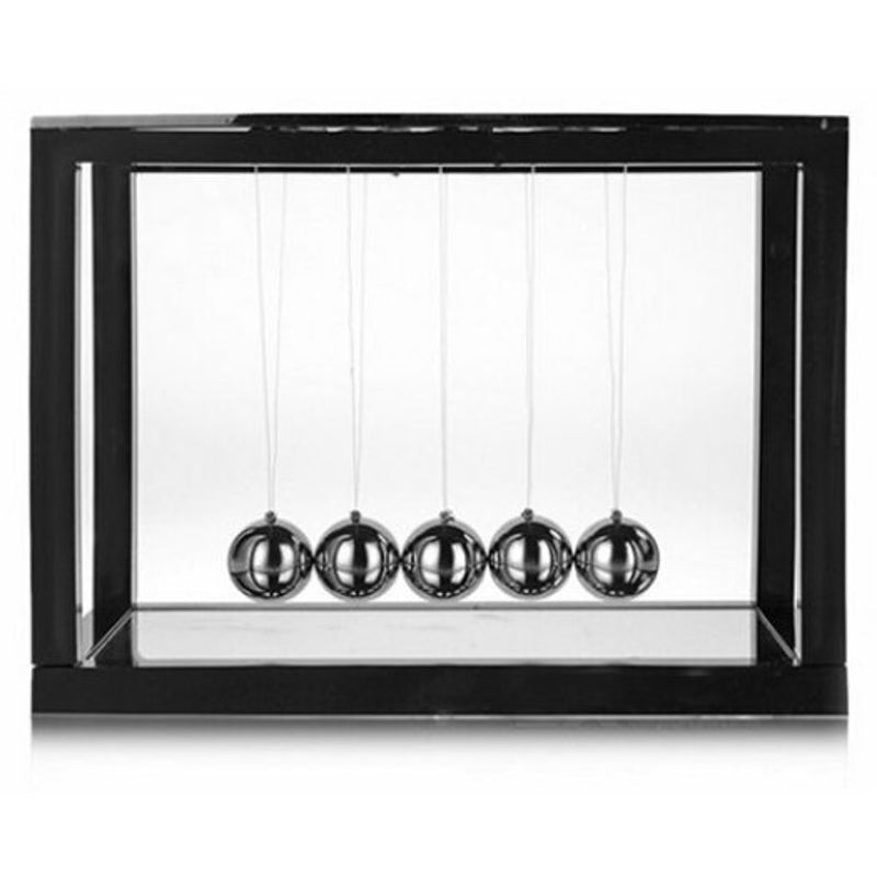 Newton Pendulum Ball Stainless Steel Bump Moving Desktop Ornaments Multi